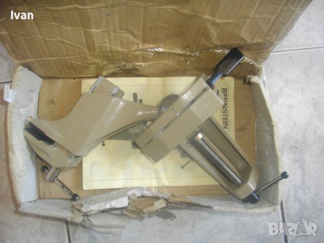 Ново Немско Профи Менгеме Въртеливо На 180 Градуса-С Ябълковиден Шарнир-Голямо-Захват 10 см-Комплект, снимка 18 - Менгемета - 42115818