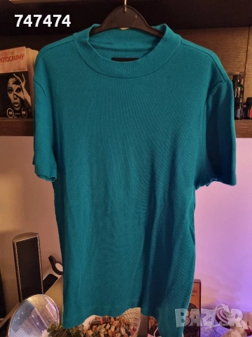 Лот кожено яке и две тениски, М размер, снимка 3 - Якета - 53133562