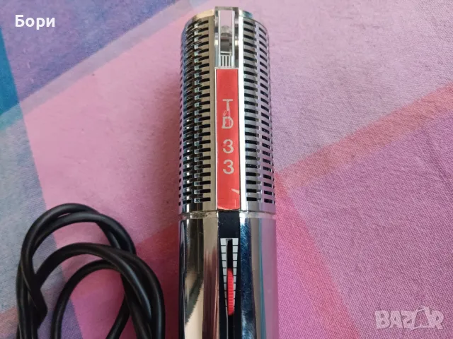 TELEFUNKEN TD 33 микрофон, снимка 2 - Микрофони - 49393427