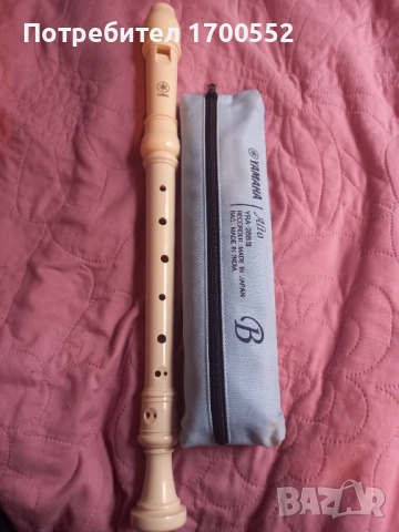 Блок флейта алто 