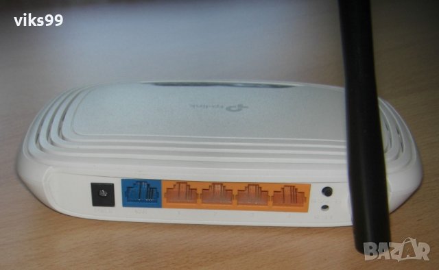 WiFi Рутер TP-Link TL-WR740N v7 150Mbs, снимка 2 - Рутери - 42412120