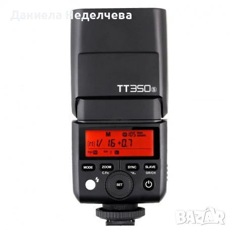 Компактна светкавица за Sony Godox TT350S Mirrorless Digital Camera Flash, снимка 2 - Светкавици, студийно осветление - 53161351
