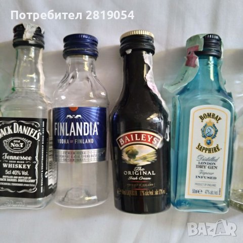 Мини бутилки за попълване на колекция, снимка 3 - Колекции - 37989878