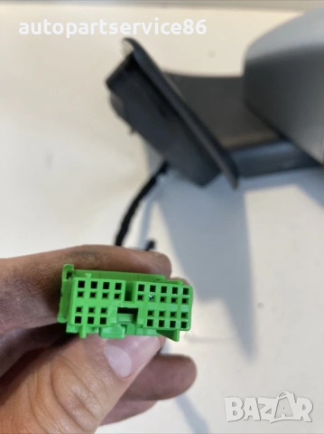 Огледало за предна дясна врата сив/сребрист цвят за Volvo C30 1.6 TDI (2012) 31218106, снимка 3 - Части - 54124588