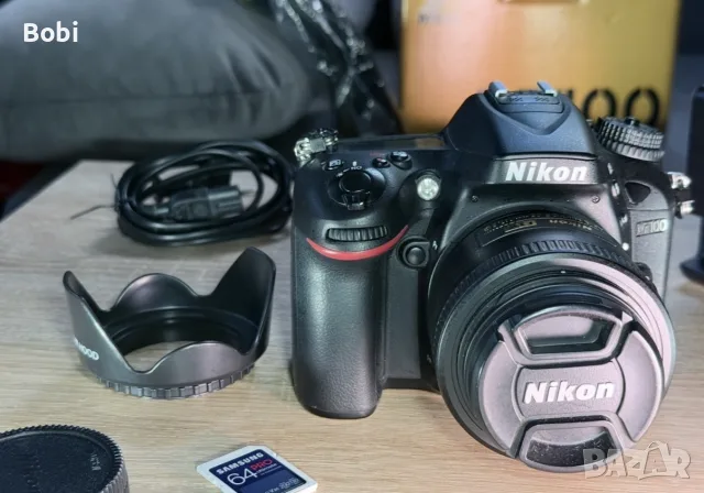 Nikon D7100 + Nikon AF-S DX Nikkor 35mm f/1.8G – комплект, снимка 10 - Фотоапарати - 55930552