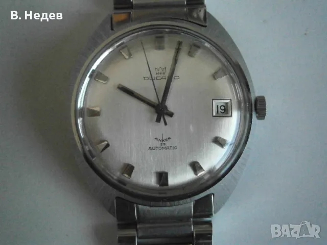 DUCADO Anker, Automatic, case 35mm 25 j, cal. 1381, Germany, ТОП!, снимка 2 - Мъжки - 46412527