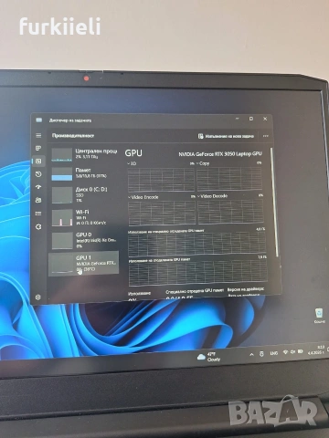 Lenovo idea pad 3 gaming, снимка 7 - Лаптопи за игри - 54085949