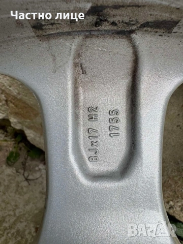 Джанти с гуми 17 5x112 8J ET35, снимка 11 - Гуми и джанти - 54149894