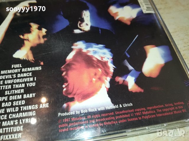 METALLICA CD 3010231459, снимка 7 - CD дискове - 42779636
