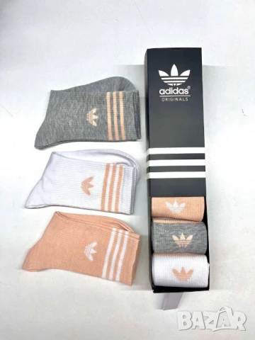 чорапи в кутия hermes burberry polo versace gucci adidas , снимка 7 - Дамски чорапи - 50684811