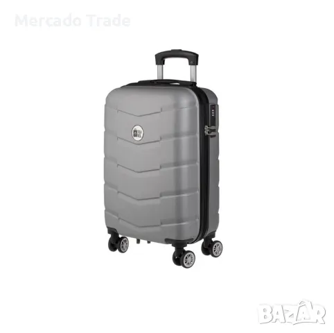 Куфар за ръчен багаж Mercado Trade, 33л., Сив, снимка 1 - Куфари - 49120266