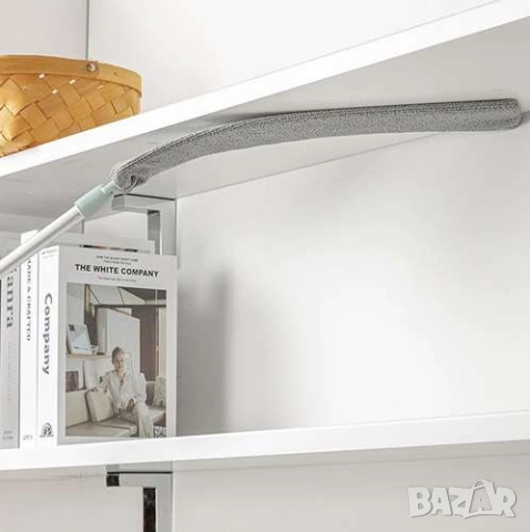 Телескопична микрофибърна четка за прах/Четка за почистване под мебели, снимка 9 - Други стоки за дома - 51939628