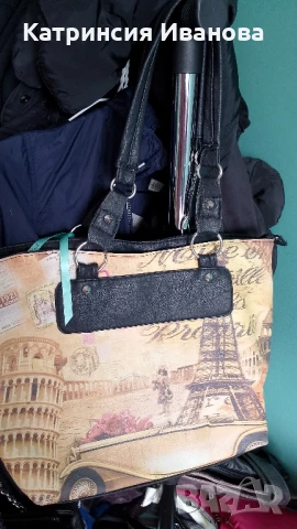 Промоция!!!Кожени италиански  Дамски чанти +подарък , снимка 9 - Чанти - 48591898