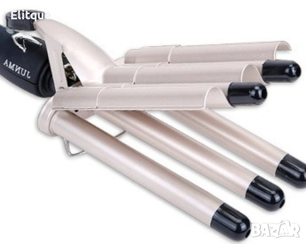 Ретро преса с пет цилиндъра Gemei 💇‍♀️, снимка 7 - Преси за коса - 53283128