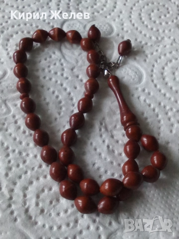 Броеница стара 52336, снимка 4 - Антикварни и старинни предмети - 52580304