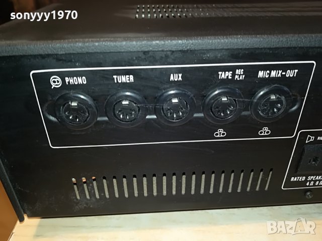 SHARP SM-1122H STEREO AMPLIFIER-MADE IN JAPAN-ВНОС SWISS 2603231922, снимка 13 - Ресийвъри, усилватели, смесителни пултове - 40143854