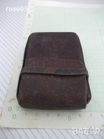 Калъф кожен за цигари от м-н "СБХ" от соца - 1, снимка 3 - Колекции - 51871794