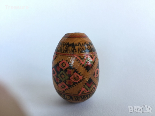 Великденско яйце, дървено №23, снимка 2 - Декорация за дома - 38193987