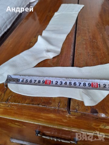 Стари дамски,бабешки чорапи #7, снимка 3 - Антикварни и старинни предмети - 42214351