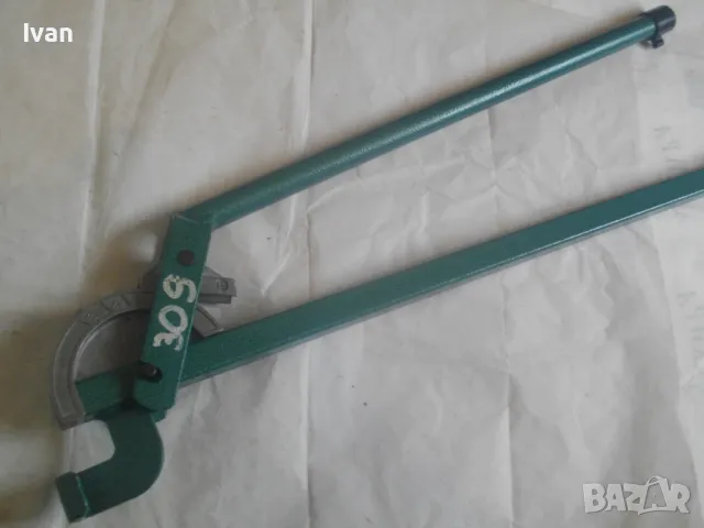 НОВ немски РЪЧЕН ТРЪБОГИБ 15мм Старо качество масивен уред огъване тръби всякакви BOTTEN BERG B.V., снимка 4 - Други инструменти - 47757262