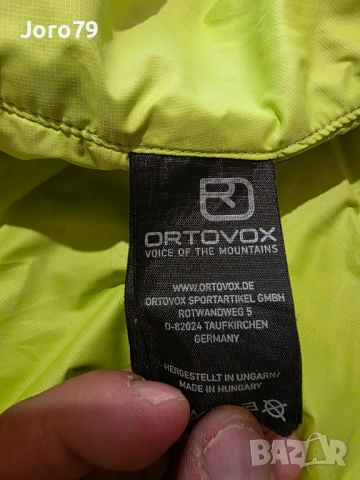 ORTOVOX SWISSWOOL PIZ BOE Мъжко Яке С Качулка Туризъм Ежедневно Раз.L, снимка 9 - Якета - 52865049