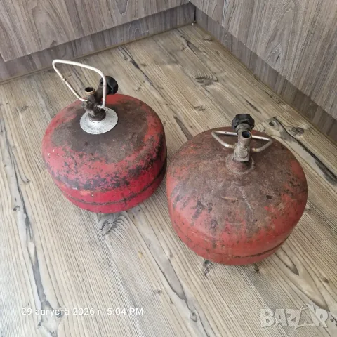 Газова бутилка за пропан-бутан 2 л, с кран, празна