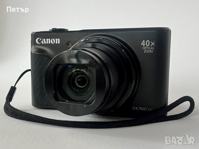 Canon PowerShot SX740 HS – 4K, 40x, Bluetooth, WiFi, снимка 2 - Фотоапарати - 53302735