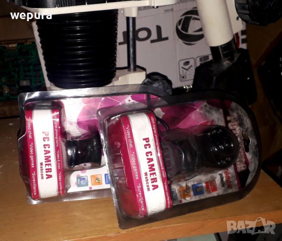 Нови видеокамери за компютър два броя, снимка 1