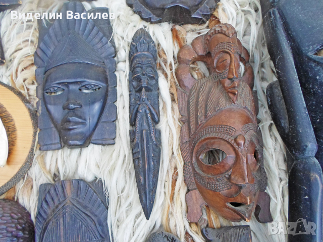 Африкански маски/статуетки, снимка 4 - Други ценни предмети - 36560867