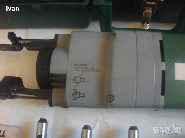 ЕЛ. МАШИНА ЗА ПРОБИВАНЕ И ФОРМОВАНЕ ЗА ТРОЙНИЦИ РАЗКЛОНЕНИЯ МЕДНИ ТРЪБИ T-DRILL T-30 ПЪЛЕН КОМПЛЕКТ, снимка 15 - Други инструменти - 50350069