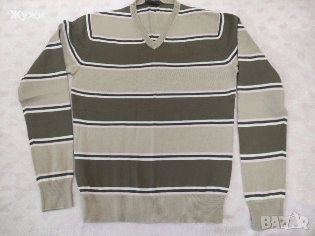 Мъжки пуловер, размер Л , снимка 1 - Пуловери - 44113662