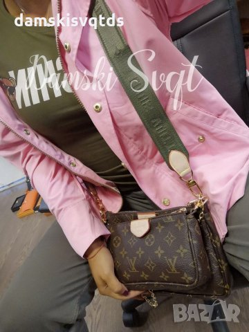 Дамска чанта LV Louis Vuitton Milti Pochette нова , снимка 9 - Раници - 19826887