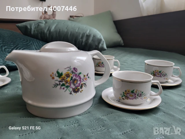 Сервиз за кафе, снимка 3 - Чаши - 50504260