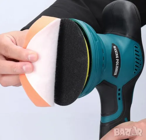 Машина с батерия 12V и ексцентрик диск с 125 мм за шлайфане и полиране, снимка 4 - Други инструменти - 48643195