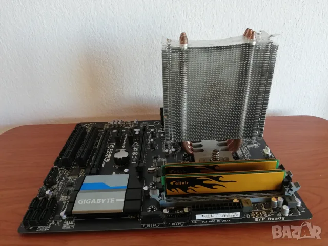 Gigabyte GA-Z87-D3HP + Intel Core i5 4670k + 4GB RAM Elixir, снимка 9 - Дънни платки - 56126480