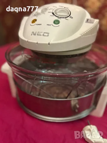 Халогенна фурна-скара NEO 1200-1400W, обем 12л, снимка 6 - Мултикукъри - 50246931