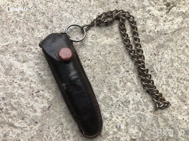 старинно ножче "ANTOINE A. GRENOBLE" - XVIII- XIX век - ОРИГИНАЛ - УНИКАТ, снимка 4 - Ножове - 50407571