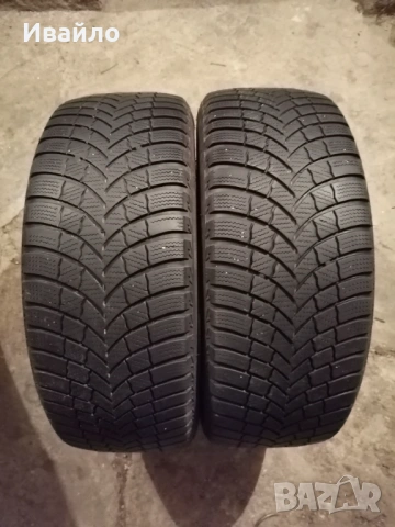 Продавам 2 броя зимни гуми 205.55.16 на 1 сезон дот 2019 Brijiston 