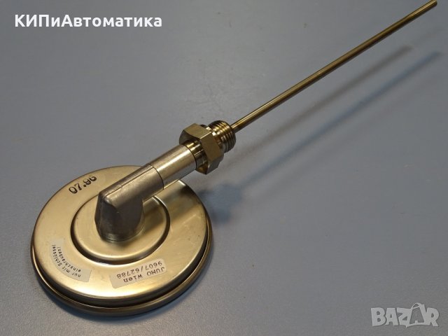 биметален термометър JUMO thermometer ф100mm, 0/+300°C, L-235mm, снимка 5 - Резервни части за машини - 35180761