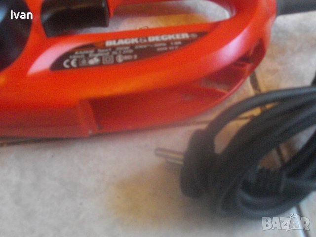 Black Decker KA293E-Английски Мини Лентов Шлайф-Ел.Пила-350 W-ОТЛИЧЕН-Шлайфане Труднодостъпни Места, снимка 10 - Други инструменти - 42444011