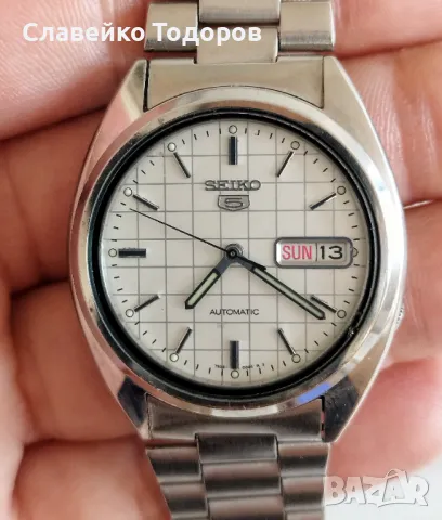 Vintage Seiko 5, снимка 11 - Мъжки - 48557574