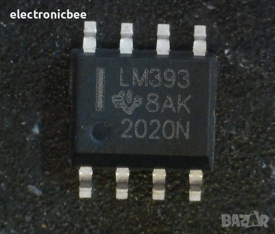 Чип LM393 8AK 2020N, снимка 1 - Друга електроника - 39185525
