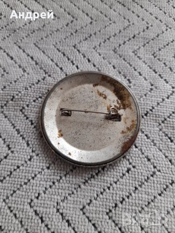 Стара значка Семейство Флийнстоун, снимка 2 - Колекции - 44166254