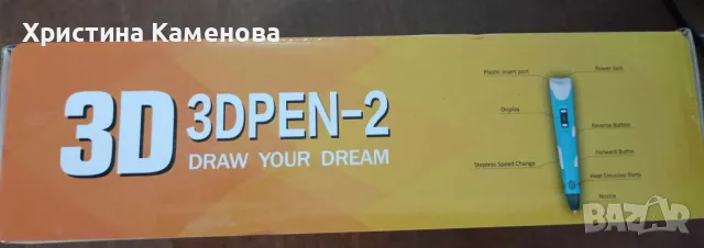 Детска забавна 3Д писалка, снимка 4 - Рисуване и оцветяване - 48381481