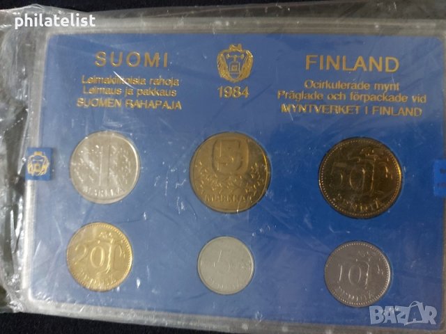 Финландия 1984 - Комплектен сет от 6 монети