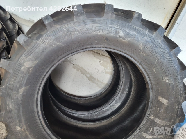 Гуми 710/70/42, 520/70/38, 650/65/42 и 480/70/30, снимка 4 - Селскостопанска техника - 51836596