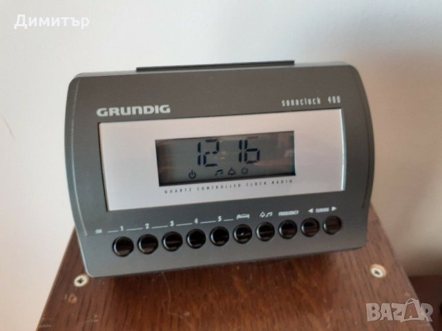 Радио транзистор GRUNDIG Sonoclock 400 Germany  , снимка 6 - Радиокасетофони, транзистори - 30940254