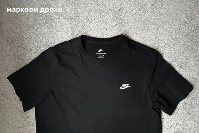 Nike Club unisex t-shirt in black XL, снимка 4 - Тениски - 53066384