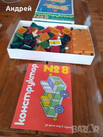 Стара детска игра конструктор 8, снимка 2 - Други ценни предмети - 31221061