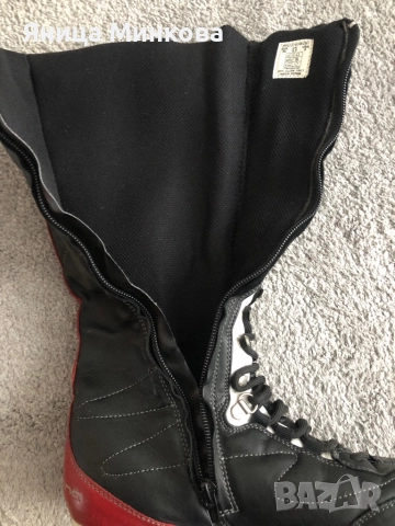 Дамски ботуши Fornarina, естествена кожа, снимка 6 - Дамски ботуши - 52219773